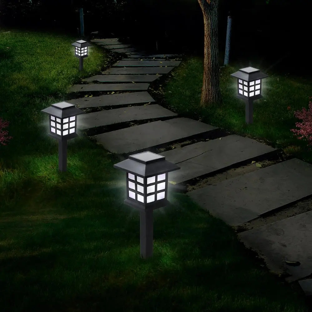 LED Solar Pathway Lights – Waterproof Outdoor Garden Lamp