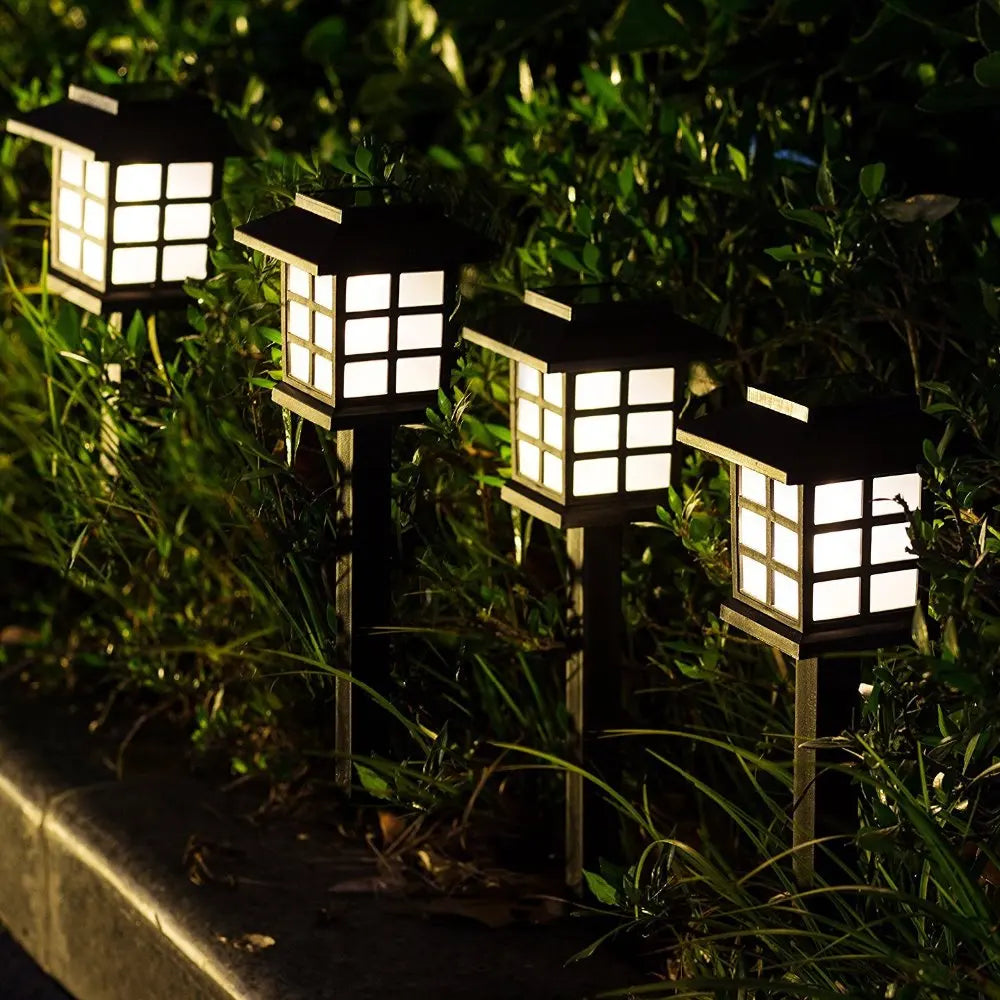 LED Solar Pathway Lights – Waterproof Outdoor Garden Lamp