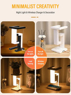 LED Balance Lamp – Wireless Charging Night Light