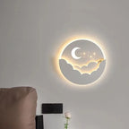 Modern LED Wall Lamp – Cloud & Star Design