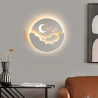 Modern LED Wall Lamp – Cloud & Star Design
