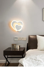 LED Heart Wall Lamp