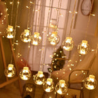 LED Curtain String Lights – Christmas Decoration
