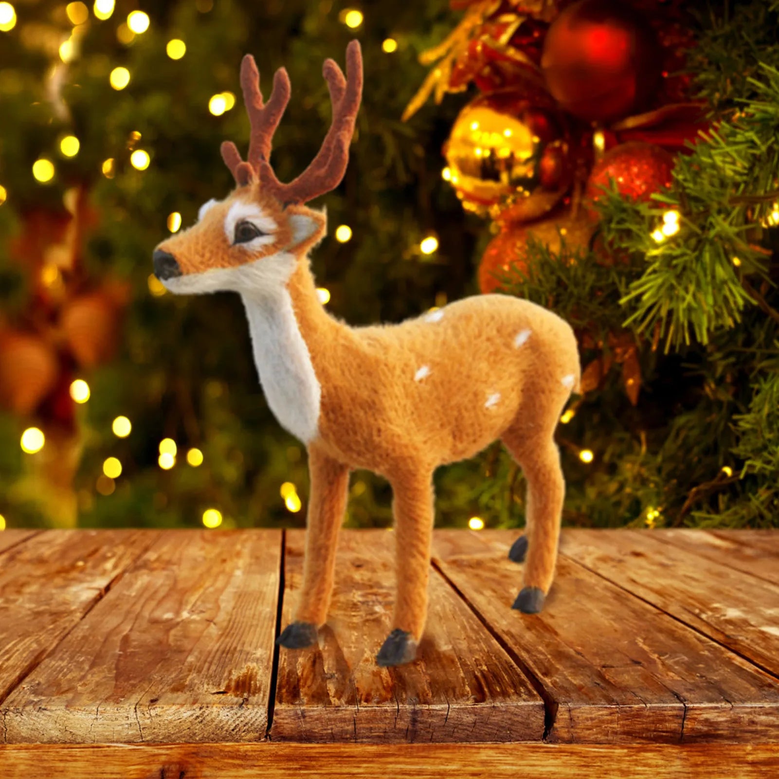 Mini Reindeer Statues – Christmas Party Decorations