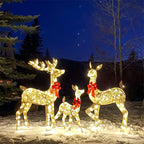 LED Reindeer Decorations – Outdoor Christmas Decor 3PCS