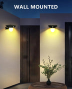 Solar Wall Light – Outdoor Waterproof Motion Sensor