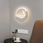 Modern LED Wall Lamp – Cloud & Star Design