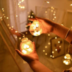 LED Curtain String Lights – Christmas Decoration