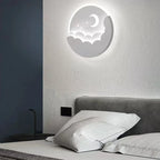 Modern LED Wall Lamp – Cloud & Star Design