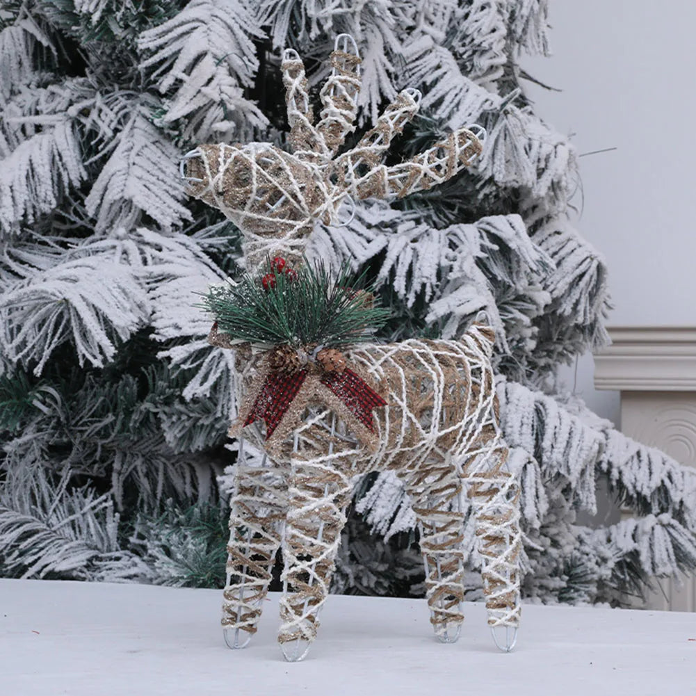 LED Christmas Reindeer – Warm Light Holiday Decor