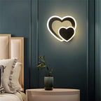 LED Heart Wall Lamp