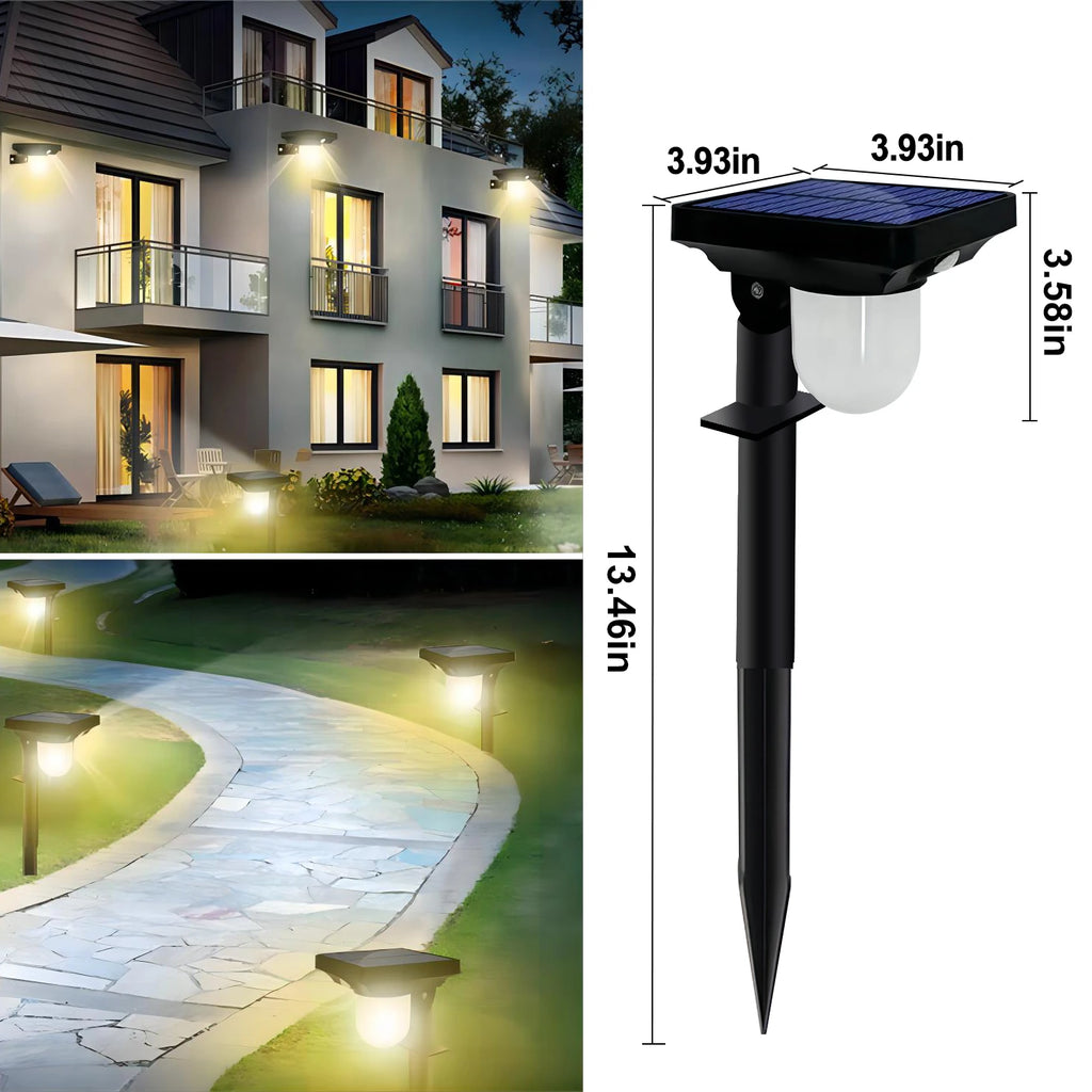 Solar Wall Light – Outdoor Waterproof Motion Sensor