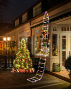 LED Santa Climbing Ladder Light – USB Xmas Decor