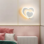 LED Heart Wall Lamp